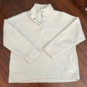 Aerie Lightweight Fleece - White